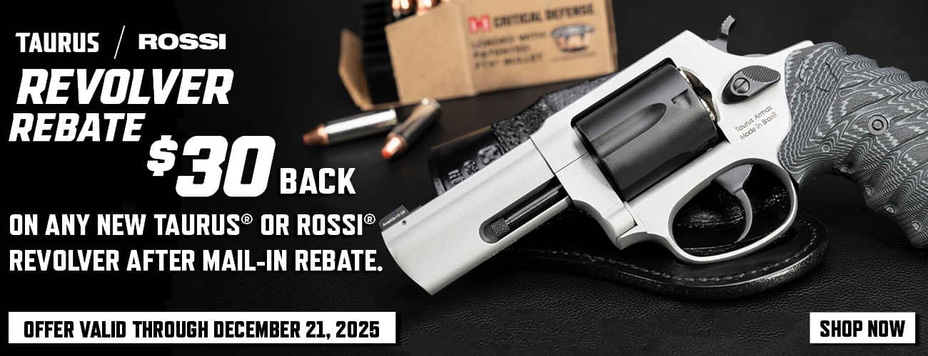 Taurus and Rossi Revolver Rebate
